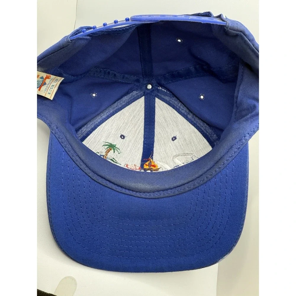 Vintage Hawaii Embroidered Snapback Hat Nissin‎ Cap Made Philippines 90s